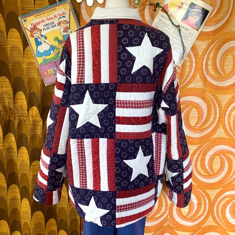 画像: リバーシブル Patchwork quilt jacket