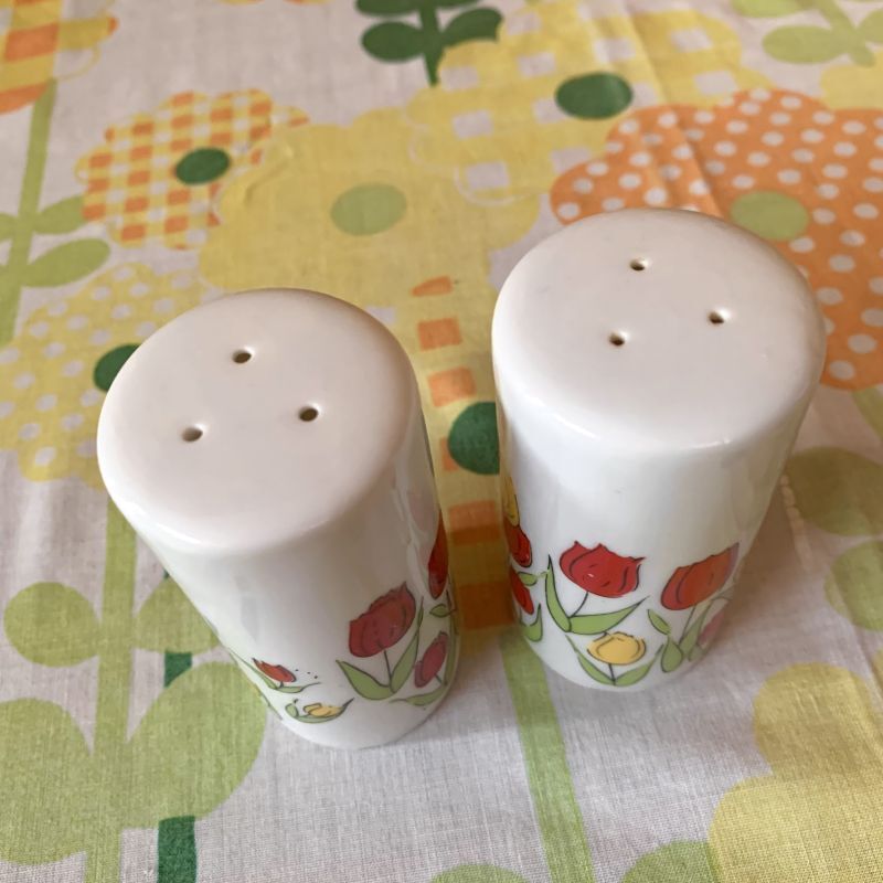 画像: RD/YE Tulips Salt&Pepper 2P