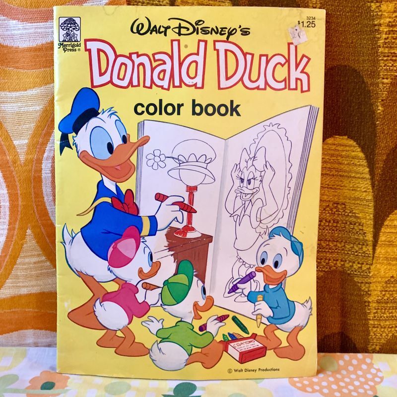 画像1: Donald  Duck Color Book