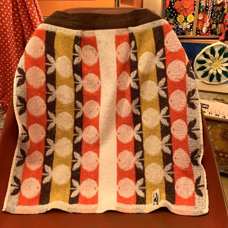 画像: Orange Stripe Pilefabric Apron