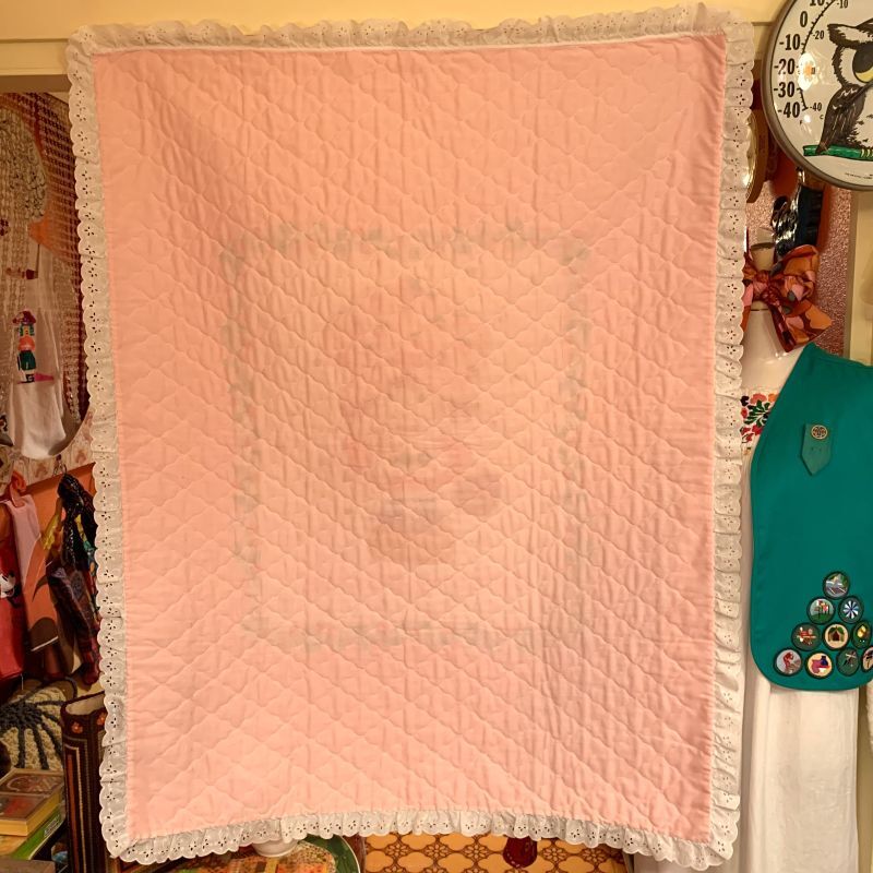 画像: Vintage Strawberry Shortcake フリル付きquilt cover