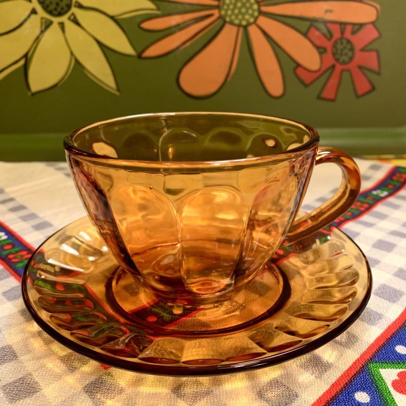 画像: Amber Cup＆Saucer