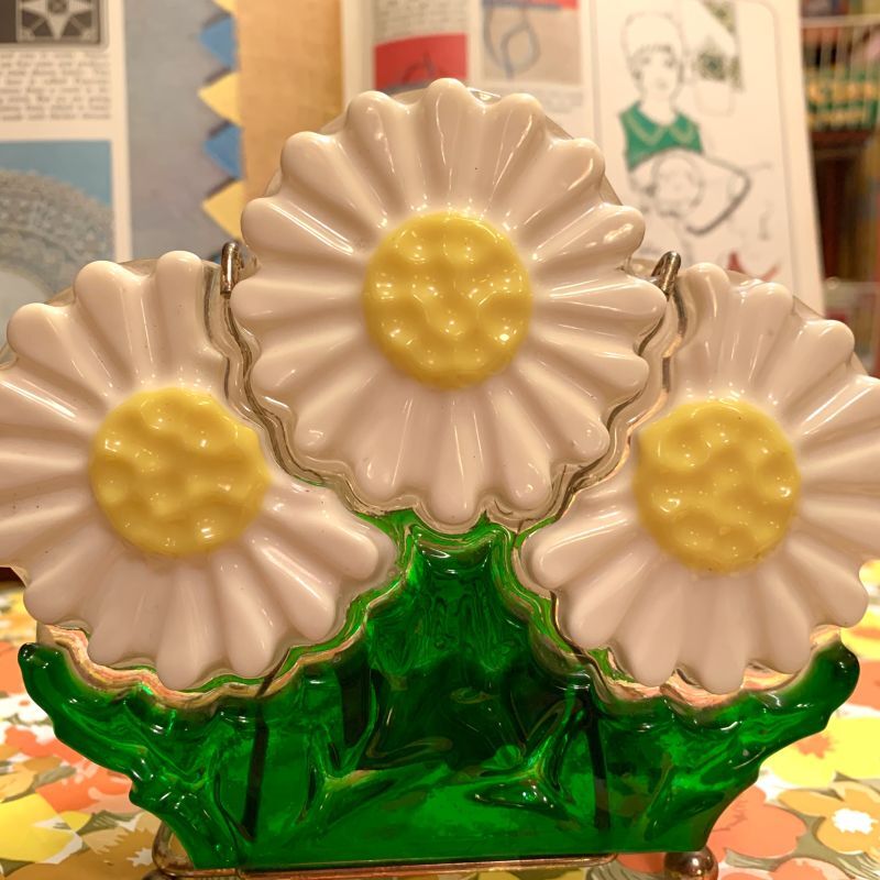 画像: Vintage Daisy Napkin holder