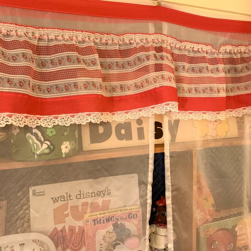 画像: Vintage Organdy Curtain set