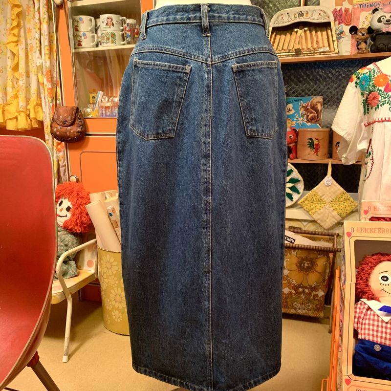 画像: Front button Denim Skirt