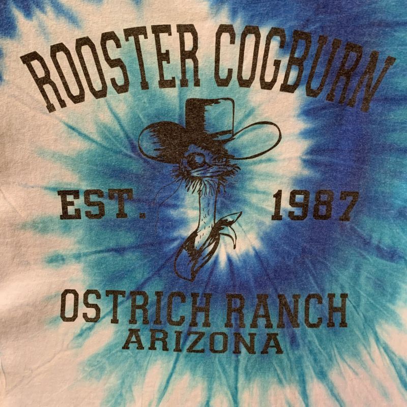 画像: Blue&White tie dye ROOSTER COGBURN Tee