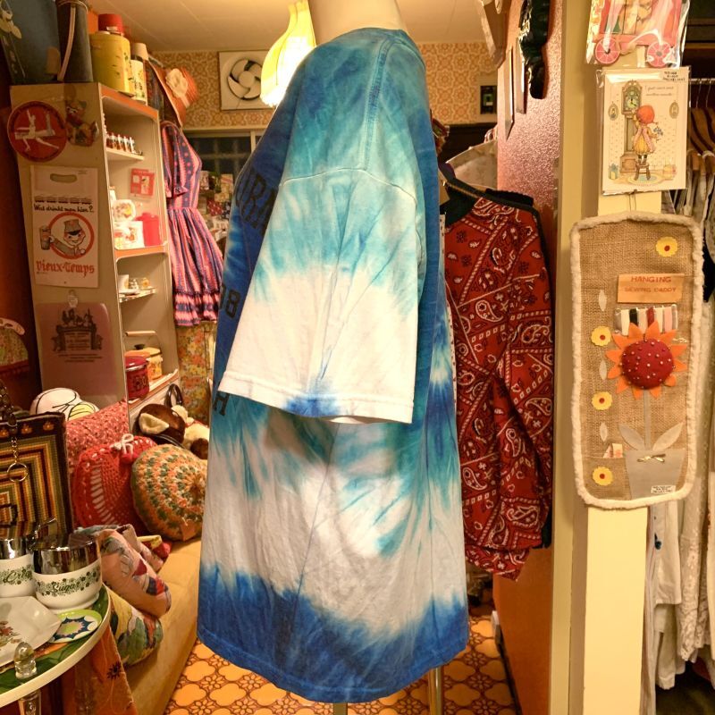 画像: Blue&White tie dye ROOSTER COGBURN Tee