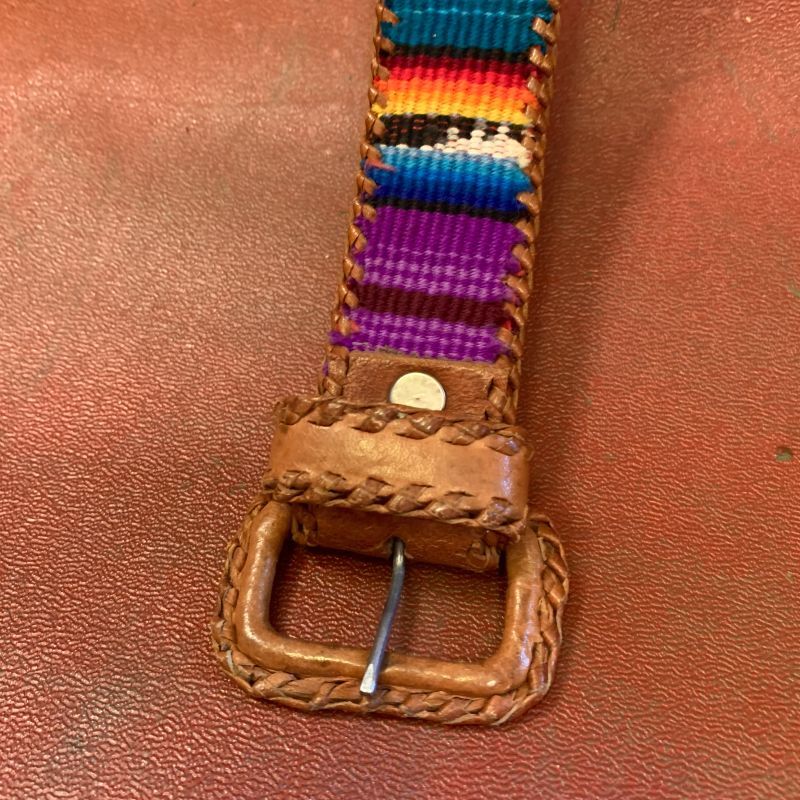 画像: Vintage Guatemala Leather belt