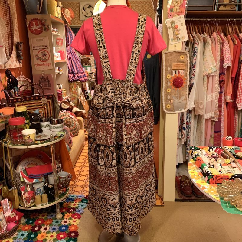 画像: Indian cotton camisole dress