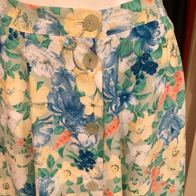 画像: Floral pattern skirt
