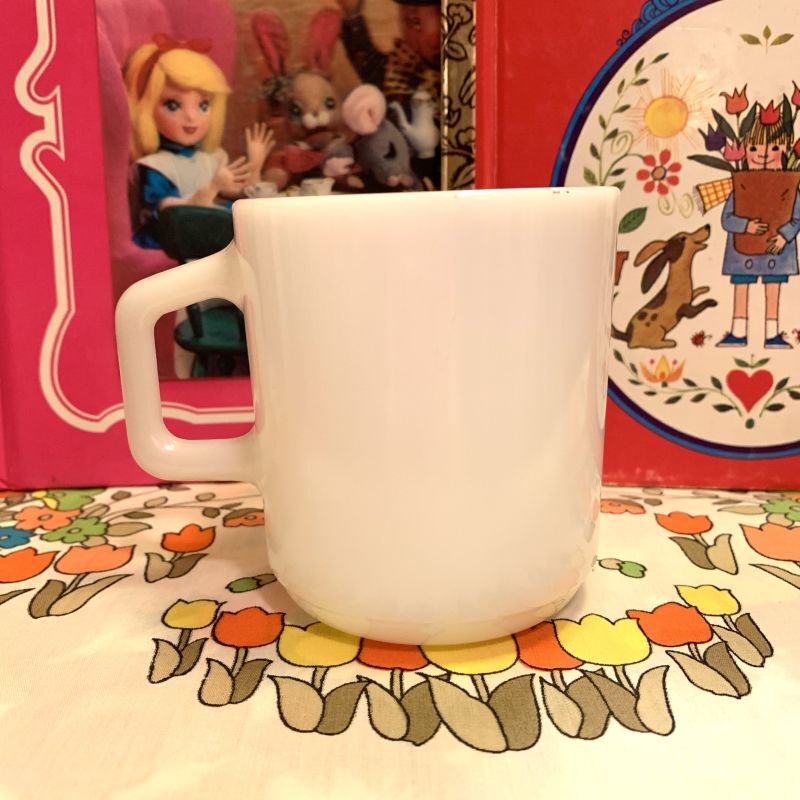 画像: Vintage heart pattern mug