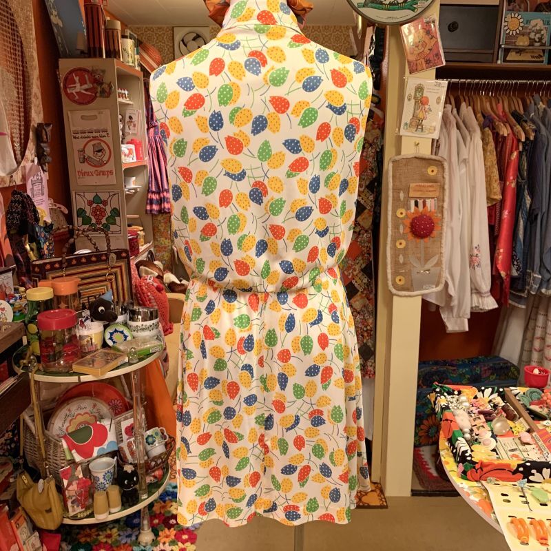 画像: Tulip pattern poly dress