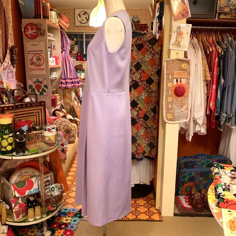 画像: Stitch line sleeveless dress