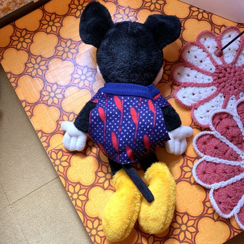 画像: 80'S Mickey Mouse Plush doll