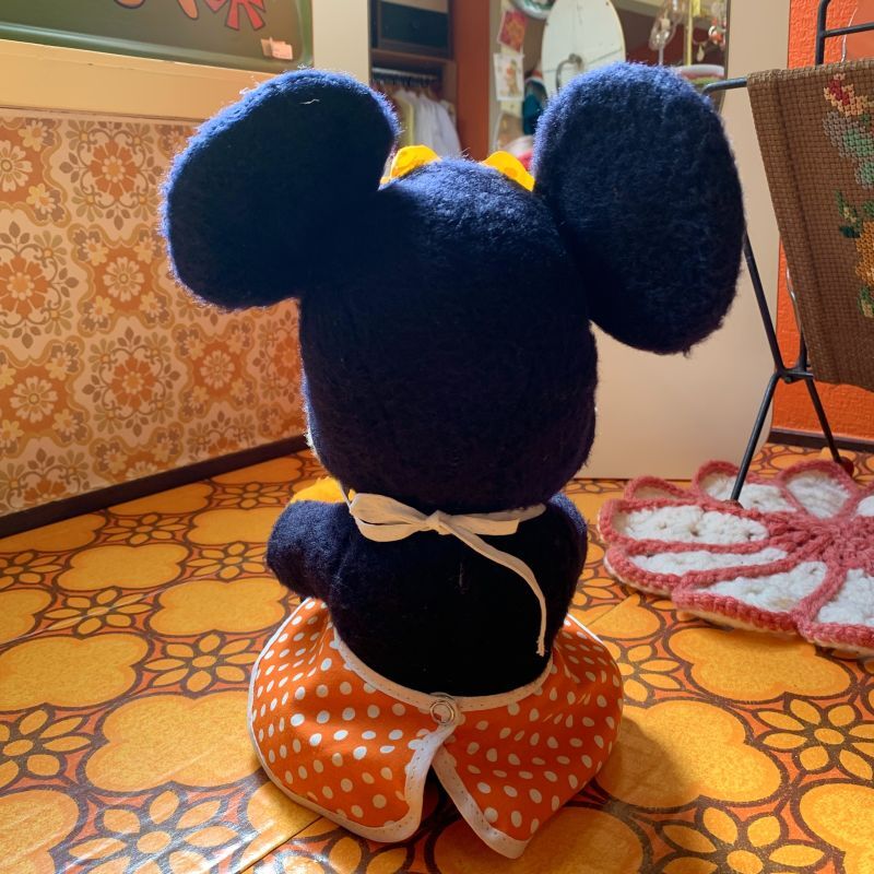 画像: Vintage Minnie Mouse Plush Doll