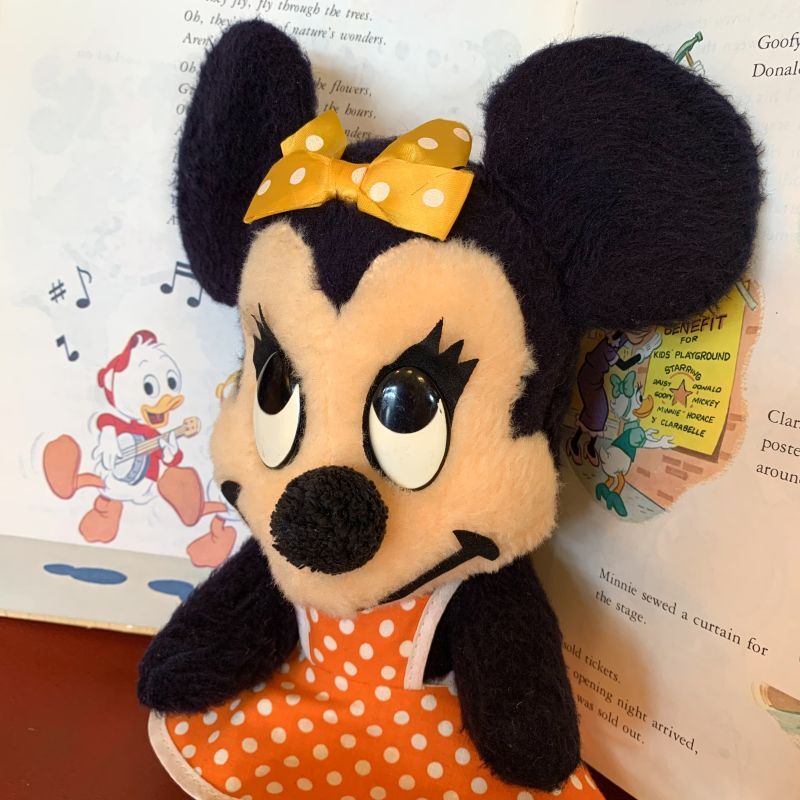 画像: Vintage Minnie Mouse Plush Doll