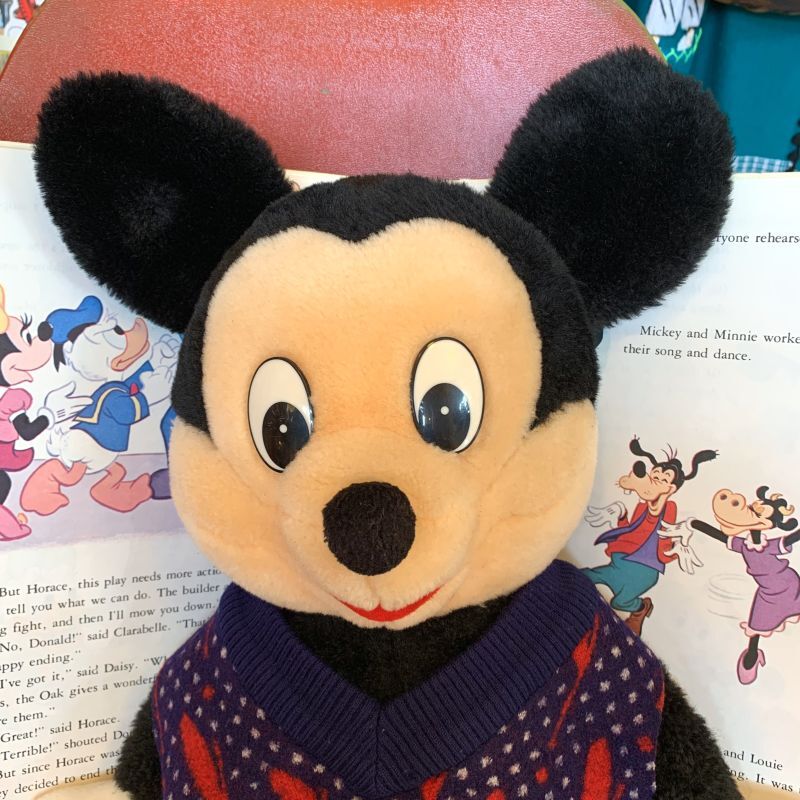 画像: 80'S Mickey Mouse Plush doll