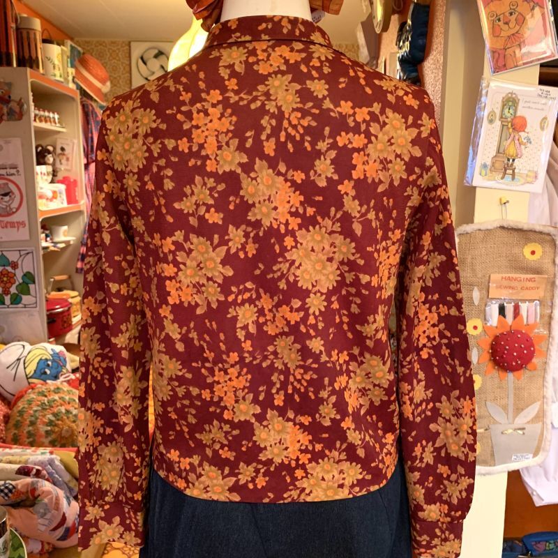 画像: Flower pattern tops