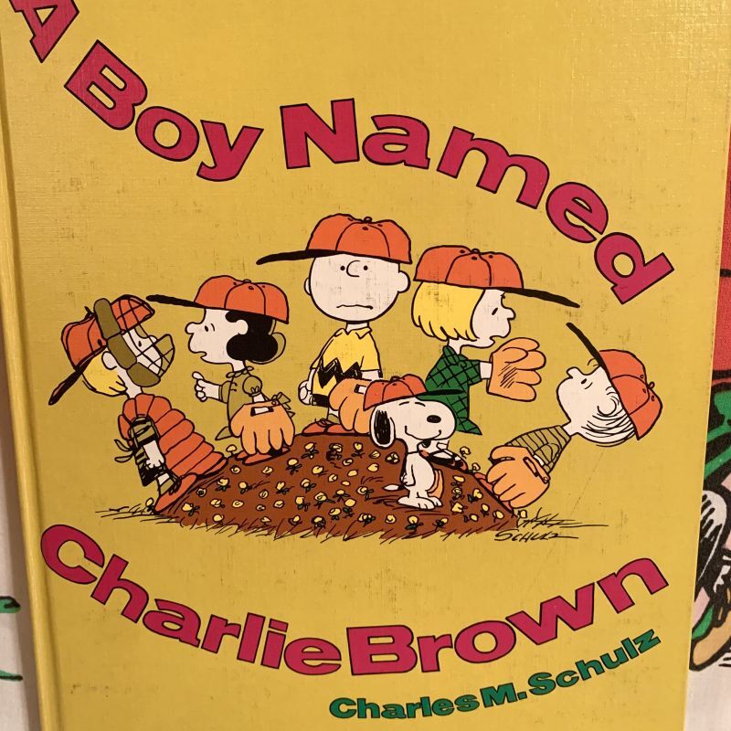 画像: VINTAGE SNOOPY Cartoon book A Boy Named Charlie Brown