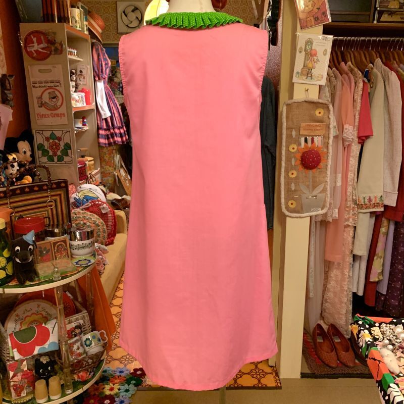 画像: Rose patchwork tunic dress
