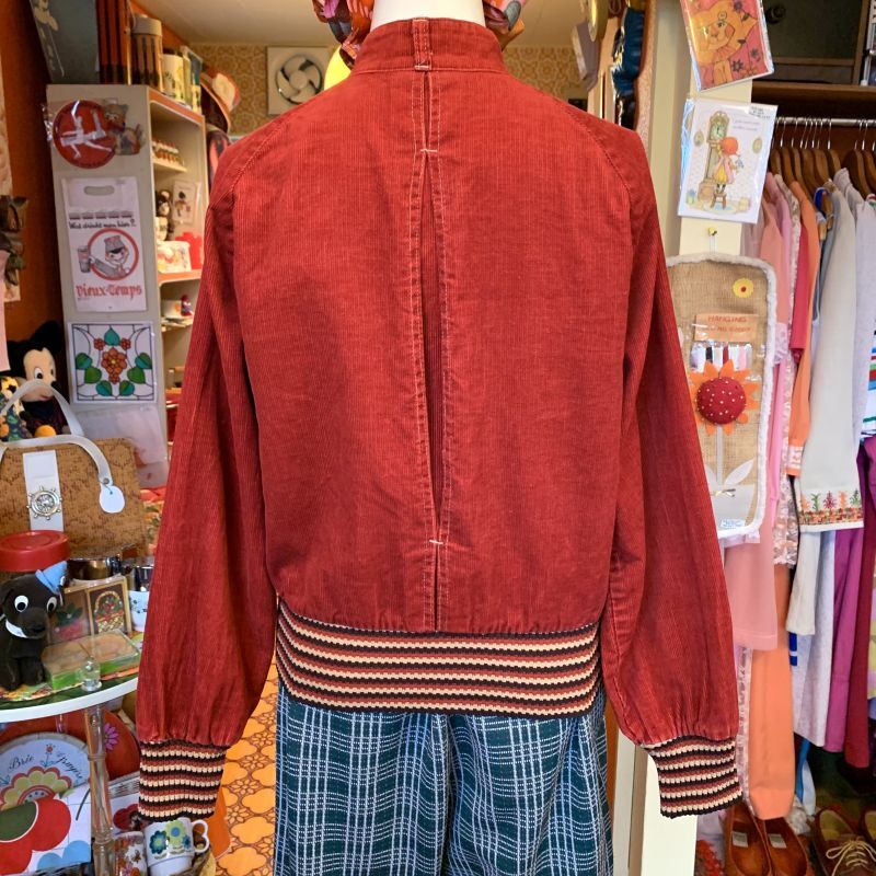 画像: Border rib corduroy jacket