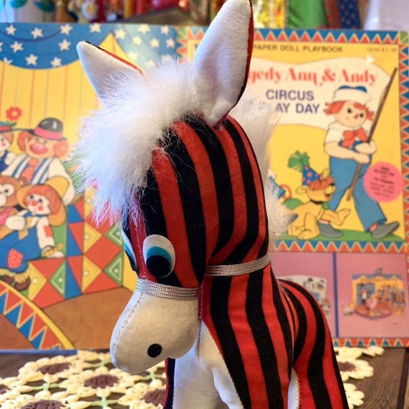 画像: BK/RD Zebra vintage doll