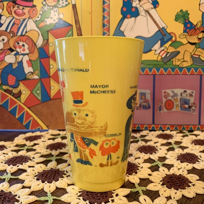 画像: Vintage McDonald's plastic cup