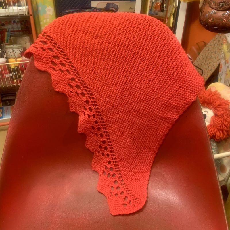 画像: Vintage knitted cape