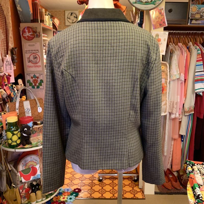 画像: GR/BL Plaid jacket