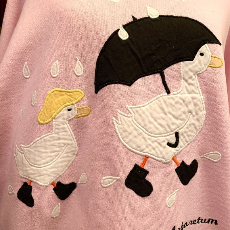 画像: Duck with umbrella sweat