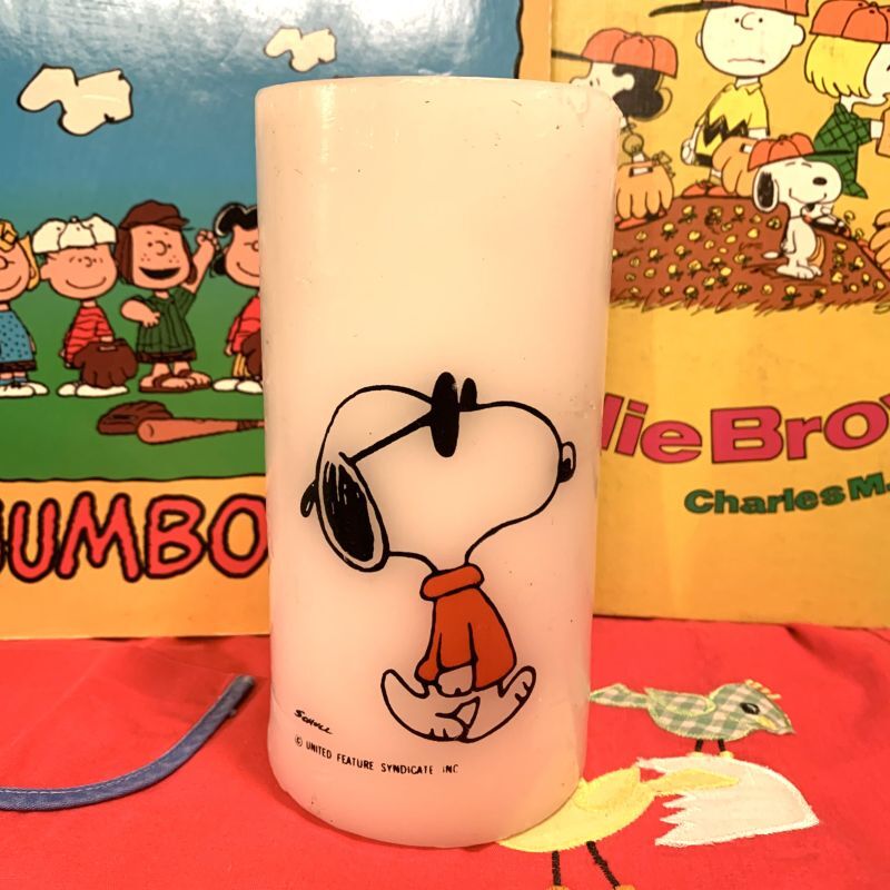 画像: SNOOPY large candle