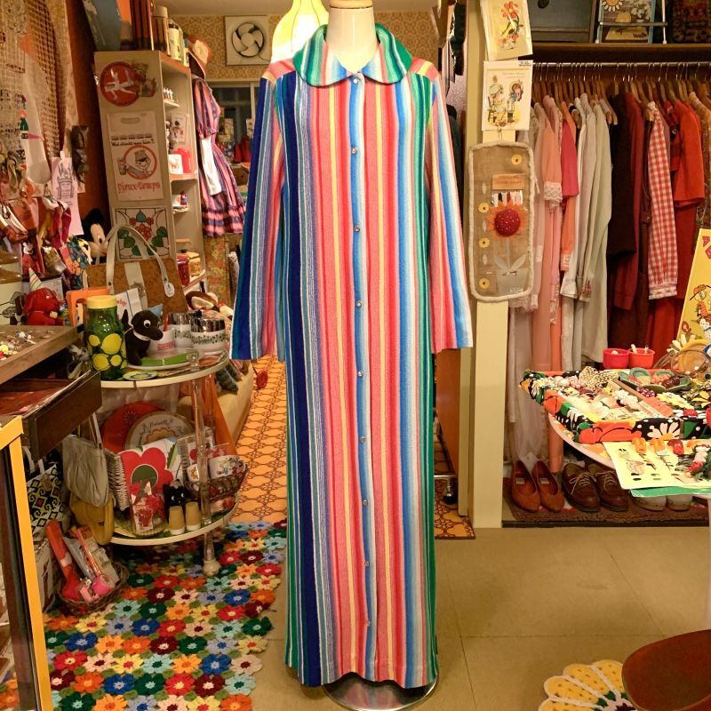 画像: Sears muluticolor gown dress
