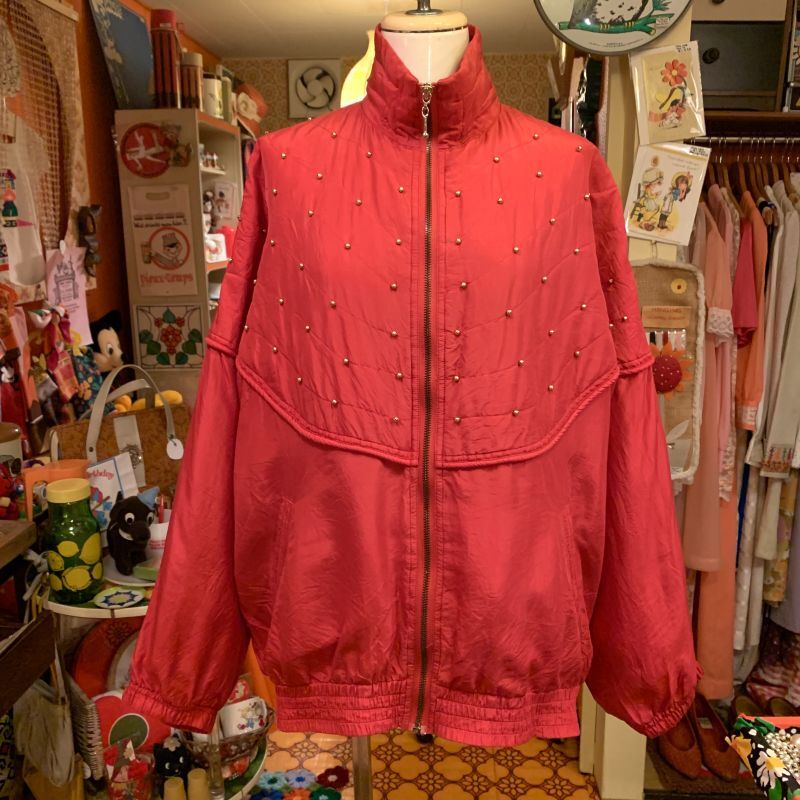 画像: Beads decoration silk jacket