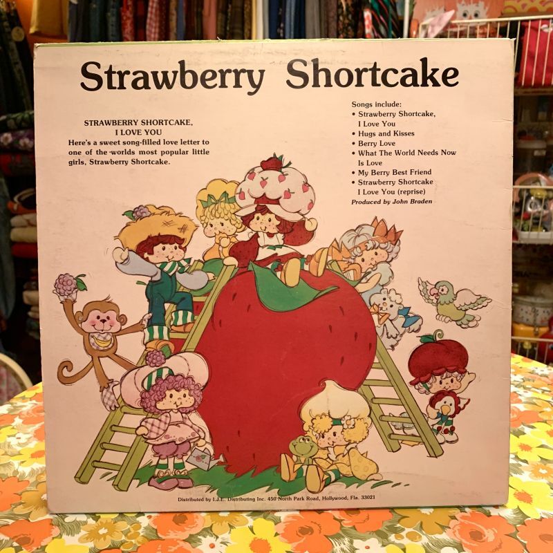 画像: Strawberry Shortcake's I LOVE YOU RECORDS