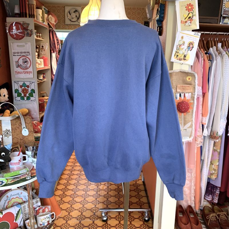 画像: Rubber flower cross stitch sweat