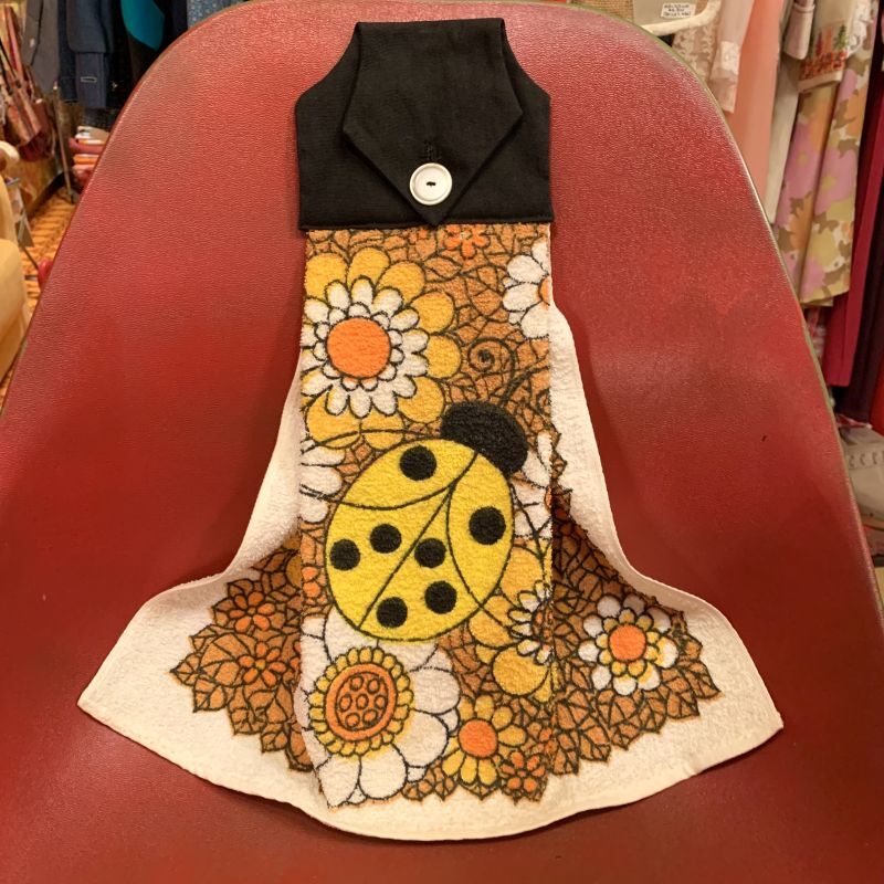 画像: Ladybug&Flower towel