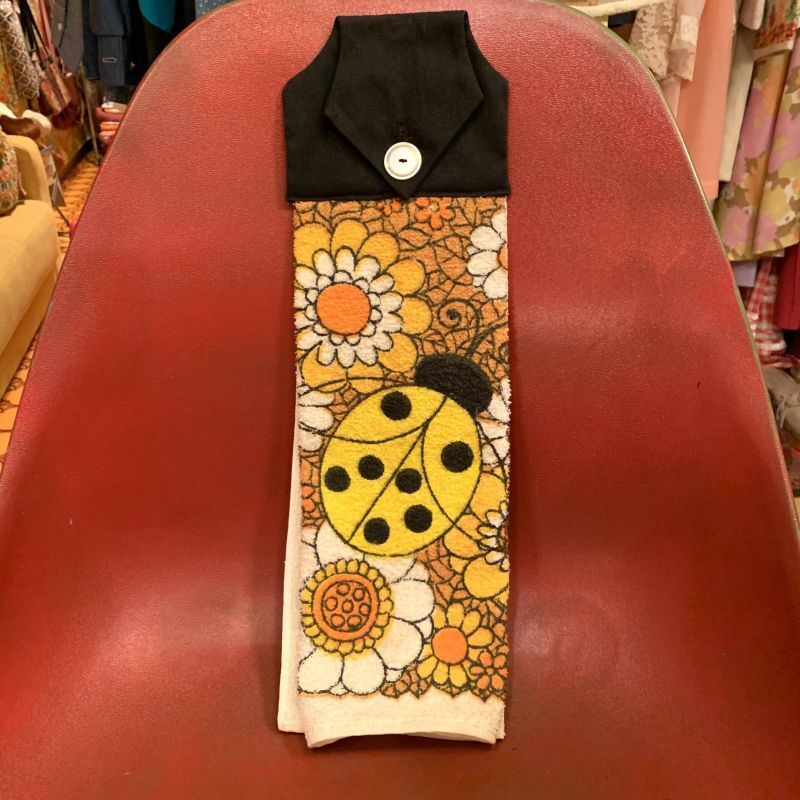 画像: Ladybug&Flower towel