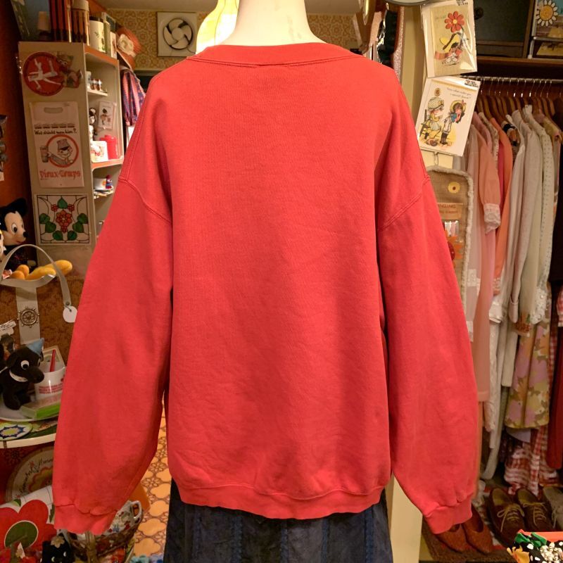 画像: Mickey embroidery sweat