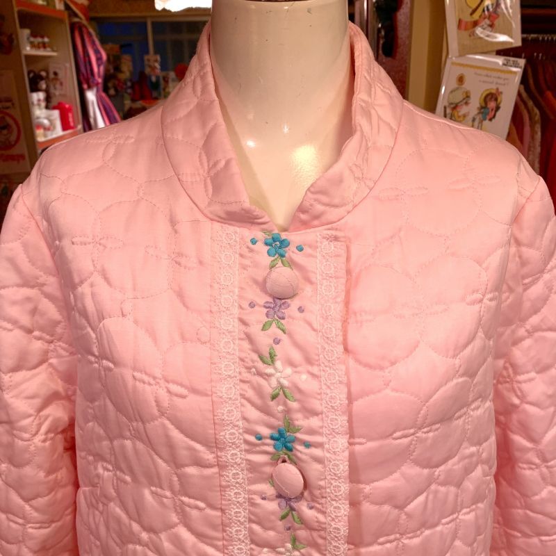 画像: Sears sweet pink quilting gown dress