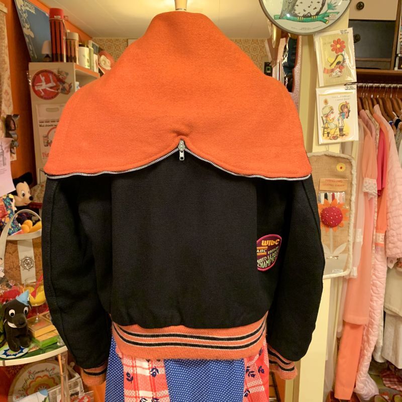 画像: Vintage sailor collar stadium jumper(Flower Pin badge&Vintage Patch)