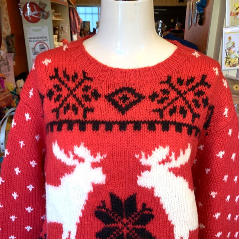 画像: Reindee&snow woolknit