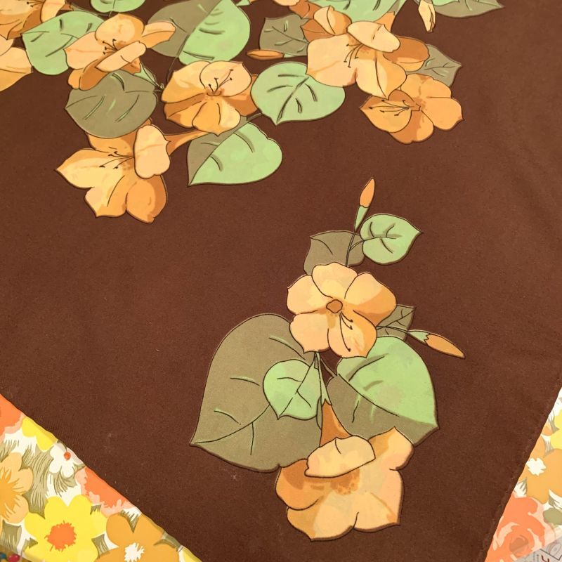 画像: YE Flower Vintage scarf