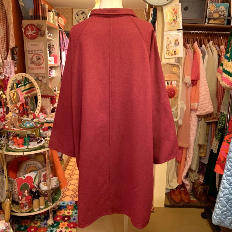 画像: Bordeaux A line coat