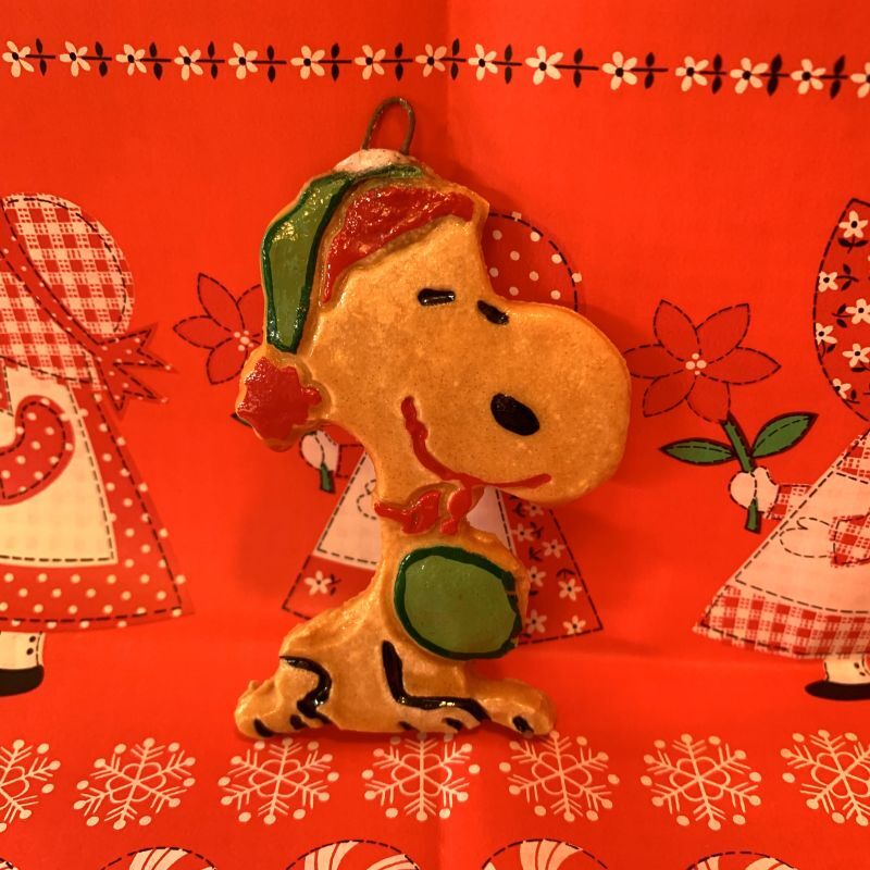 画像1: レア！Snoopy cookie vintage ornament
