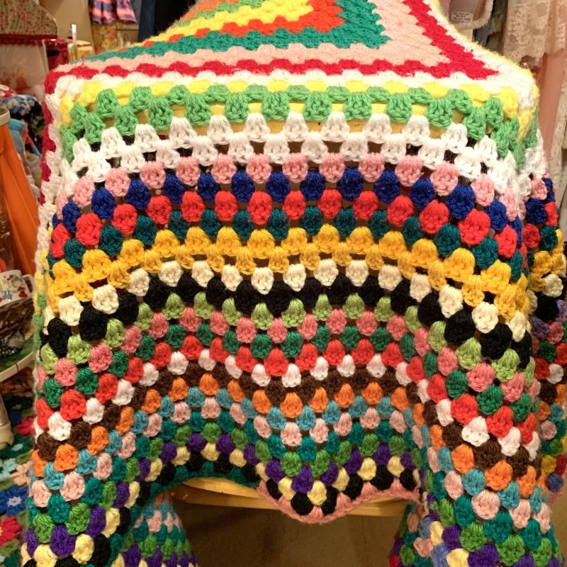 画像: カラフルKnit blanket