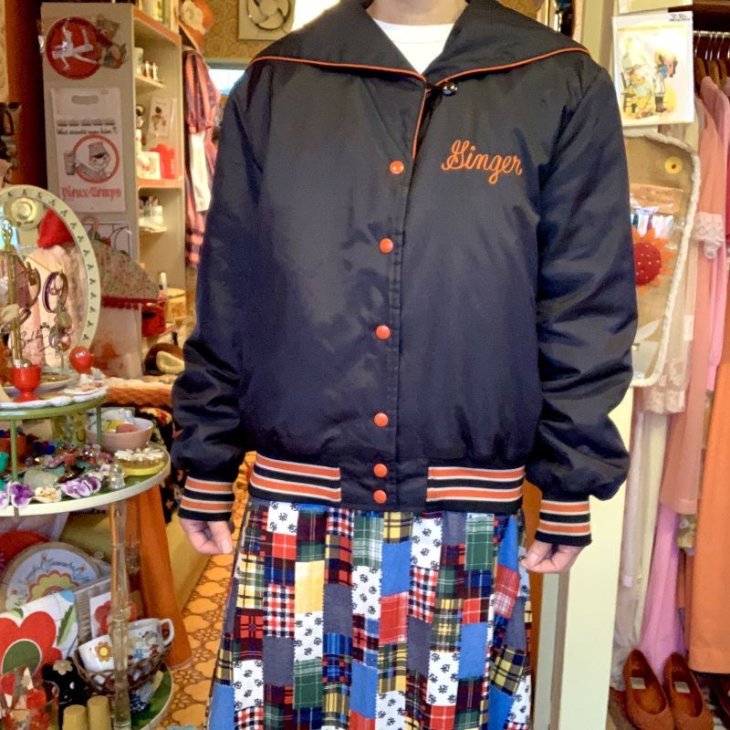 画像: Sailor collar nylon stadium jumper