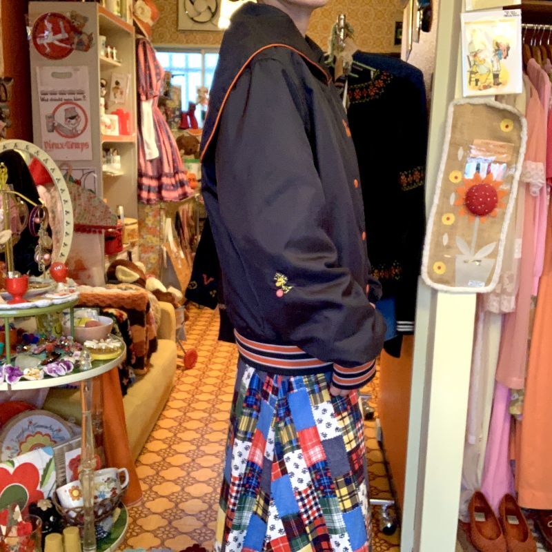 画像: Sailor collar nylon stadium jumper