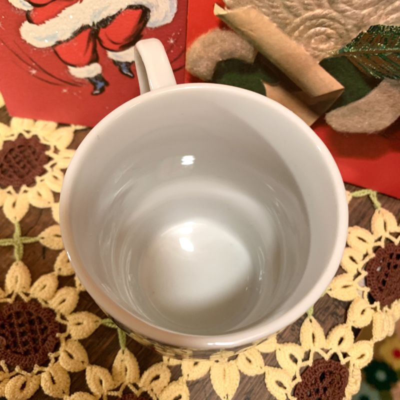 画像: Happy christmas vintage mug