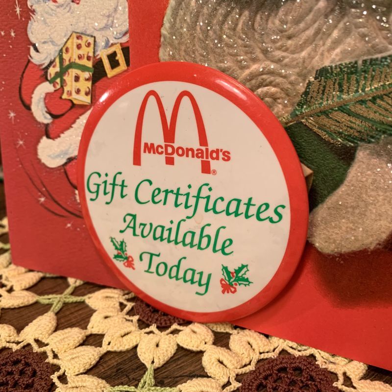 画像: 80'S McDonald's christmas can batch