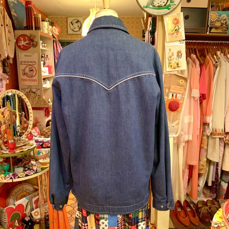 画像: Vintage patch denim jacket